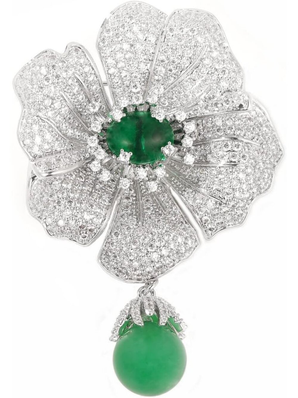 Elegant Flower Brooches & Pins for Women | Fashion Costume Jewelry for Holidays